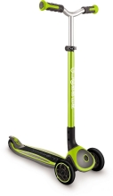 Самокат GLOBBER серии MASTER LIGHTS зеленый, колеса с подсветкой, 50кг, 4+ (404651)