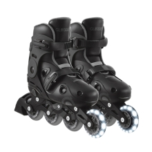 Роликовые коньки GLOBBER серии GO SKATES LIGHTS серые р.34-37, до 60кг, 5+ (412670)