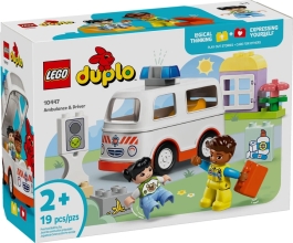 LEGO Ambulance and Driver (10447)