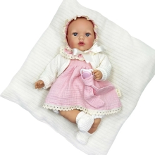 Куклы Кукла маленькая Тита в розовом платье, 40см, Nines d`Onil (52003)