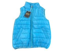 Blue vest for children, size 116-140 cm, Midimod Gold (M53102MAVI)