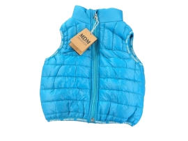 Blue vest for children, size 86-110 cm, Midimod Gold (M53101MAVI)