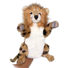 Cheetah, Puppet Toy, 32 cm, Realistic Hansa Plush Toy (7503)