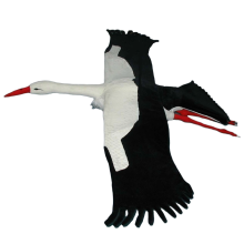 HANSA Plush Toy Stork in flight (4165)