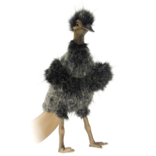 Soft Puppet Toy Hansa Ostrich Emu, 33 cm