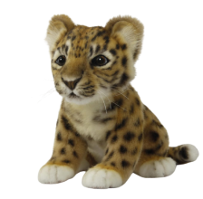 Soft toy Baby Amur leopard, Hansa, 25 cm, art. 7297