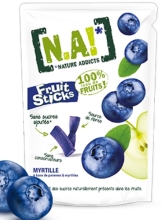 Фруктовые стики Черника, 40г, Nature Innovation (N.A!) Бельгия