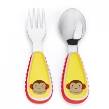 Набор вилка и ложка Мартышка (252352), SKIP HOP™, США