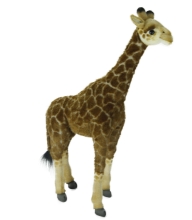 Plush Toy Giraffe jacquard, Hansa, 65 cm, art. 7070