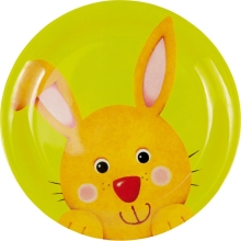 Spiegelburg® Меламиновая тарелка плоская Зайка