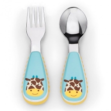 Набор вилка и ложка Жираф (252359), SKIP HOP™, США
