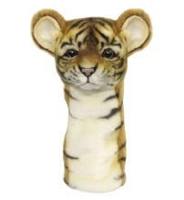 Іграшка на руку Рудий тигр, Hansa, 23см, арт.8169