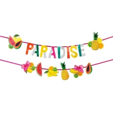 Double holiday garland Talking Tables Tropical Fiesta