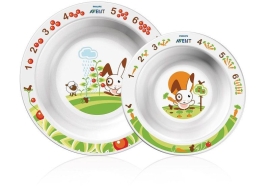Набор тарелок Philips Avent 6 мес+ (SCF708/00)