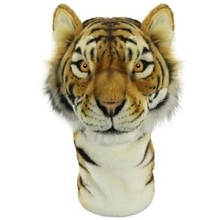 Іграшка на руку Рудий тигр, Hansa, 33см, арт.8108