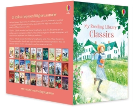 Набор детских книг My Reading Library Classics, Usborne, английский 5+ лет 30 книг