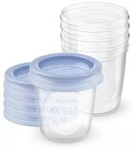Avent™ | Контейнеры для грудного молока 180 мл, 5шт (SCF619/05)
