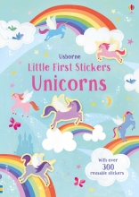 Детская книга Usborne — Маленькие наклейки с Единорогом, англ. язык (9781474952231)