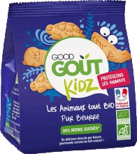 Органическое печенье GOOD GOUT Зверюшки 120 г