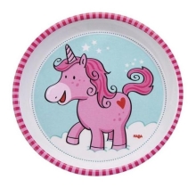 Тарелка плоская Маленький единорог, Haba™ [300569]