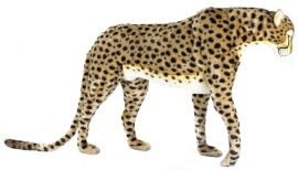 Plush Toy HANSA Jacquard cheetah (6544)