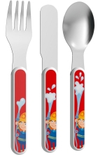 Набор столовых приборов Пожарный, Haba [303688] Германия
