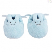 Тапочки Кролик-ангелочек голубые, 0-1 года, Trousselier™, Франция (V118002)