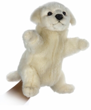 Plush Puppet Toy Maremmo (Ambruck sheep-dog),Hansa, 28 cm, art. 7338