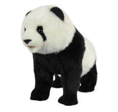 Plush Toys Plush Toy Panda from Taipei Zoo length 33cm, Hansa (83232)