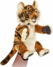Plush Toys Plush Toy Tiger, Puppet series, 31 cm, Hansa (40396)