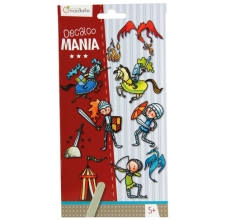Наклейки Рыцари, серия Decalco Mania, Avenue Mandarine™ Франция (52587O)