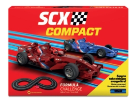 Racing electric track Formula F + 2 car models 1:43, SCX Scalextric, art. C10368X500