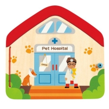 Book with magnets - Veterinarian, HAPE™ Germany (E3016)