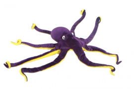 Plush Toy Octopus, Hansa, 65 cm, art. 3022