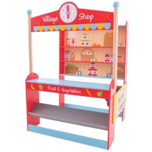 Іграшковий магазин у вінтажному стилі, Bigjigs Toys, деревяний, арт. BJ488