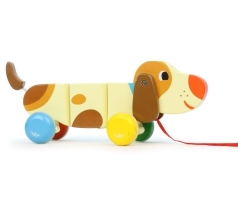 Vilac™ | Wheelchair toy for children, Basile Dog, France