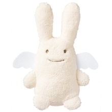 Souvenir figurine Angel Rabbit, ivory, 18 cm, Trousselier™ France (V1081 13)