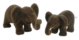 Plush Toy Elephant Southwood, Hansa, 27 cm, art. 2422