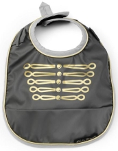 Bib waterproof with pocket Golden Grey, Elodie Details™