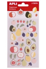 Stickers Fresh fruit, Apli Kids, art. 17870