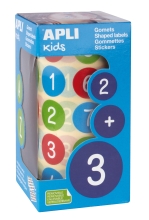 Apli Kids™ | Colored sticker ribbon set: Assorted, 20mm, Spain (15127)