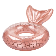 Inflatable ring for swimming, luxury Mermaid golden, Sunny Life, S1LPOLME 8+ years