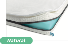 Матраc з наматрасником Natural 60*120 см, для складного ліжечка, AeroSleep™ Бельгія