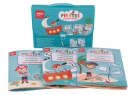 Briefcase with game books Apli Kids Pirates (18247)