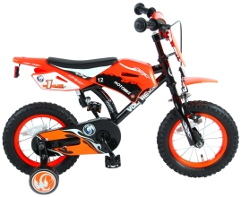 Дитячий велосипед Motorbike 12 помаранчевий, Volare, 91214 3-5 років