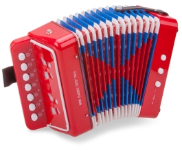 Kid toy Accordion New Classic Toys (red)