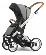 Mutsy прогулянковий візок Evo Urban Nomad Light Grey/Silver Cognac