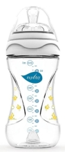 Mimic feeding bottle 250 ml 3m + Anti-colic, white, Nuvita™ Italy