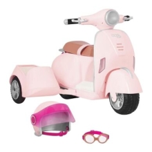 Our Generation™ | Transport for dolls Scooter with side carriage BD37389Z (BD37389Z)