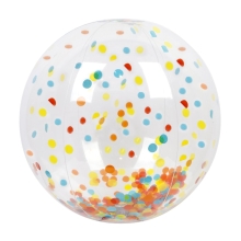 Inflatable Beach Ball Confetti, Sunny Life, S1PBSNCF 3+ years